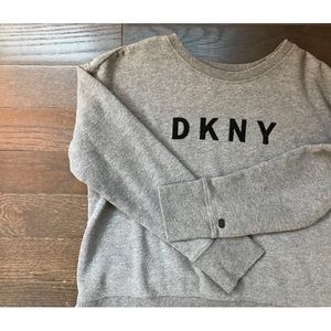 DKNY Grey Logo Sweatshirt